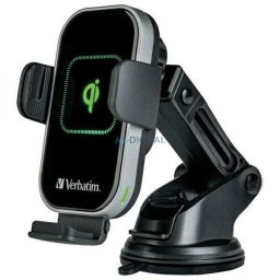Car holder with wireless charger Verbatim FWC-02 15W Qi 49553