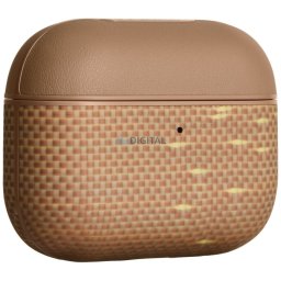 Case PITAKA Aramid Fiber for AirPods Pro 3 golden glin