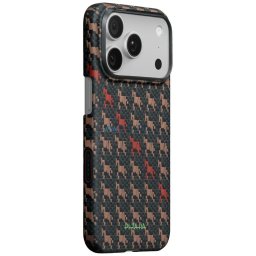 Case PITAKA Edge Case Happiness Rides In for iPhone 17 Pro Max ebon kylin