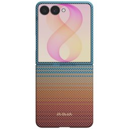 Case PITAKA California Dream 01 Edge Case for Samsung Galaxy Z Flip8 sunset
