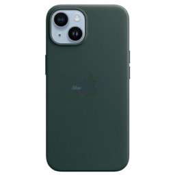 Etui Apple MPPA3ZM/A iPhone 14 Plus / 15 Plus 6.7" forest green Leather Case MagSafe