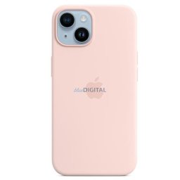 Case Apple MPT73ZM/A iPhone 14 Plus / 15 Plus 6.7" MagSafe chalk pink Silicone Case
