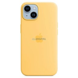 Case Apple MPTD3ZM/A iPhone 14 Plus / 15 Plus 6.7" MagSafe sunglow Silicone Case