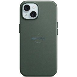 Etui Apple MT4F3ZM/A iPhone 15 Plus / 14 Plus 6.7" MagSafe wieczna zieleń/evergreen FineWoven Case