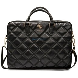 Guess Torba GUCB15ZPSQSSGK 16" black Quilted 4G