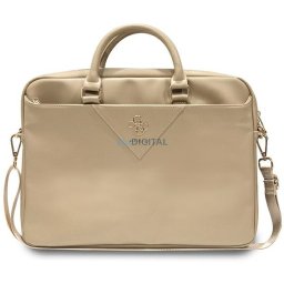 Guess Torba GUCB15ZPGSTEGD 16" light gold Triangle 4G