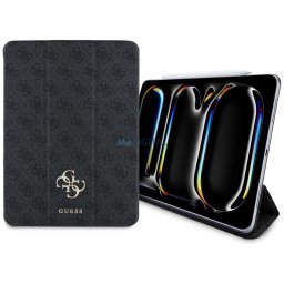 Guess GUFC11PM24PS4SGK iPad Pro 11" 2024 black Magnetic 4G Big Logo