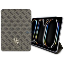 Guess GUFC11PM24PS4SGW iPad Pro 11" 2024 brown Magnetic 4G Big Logo