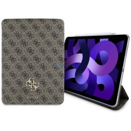 Guess GUFC11RM24PS4SGW iPad Air 11" 2024 brown Magnetic 4G Big Logo