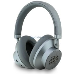 Headphones Karl Lagerfeld Grained Initials Bluetooth ANC gray