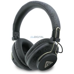 Over-ear headphones nauszne Guess Triangle Logo Bluetooth ENC black