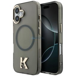 Case Karl Lagerfeld IML K Head Logo MagSafe for iPhone 17 black