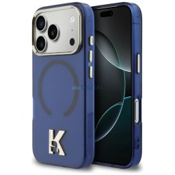 Case Karl Lagerfeld IML K Head Logo MagSafe for iPhone 17 Pro blue