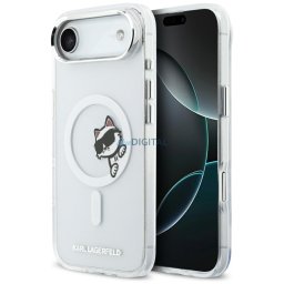 Case Karl Lagerfeld IML Peekaboo MagSafe for iPhone 17 Air transparent