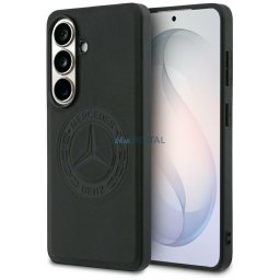 Case Mercedes Vintage Logo MagSafe for Samsung Galaxy S26 black