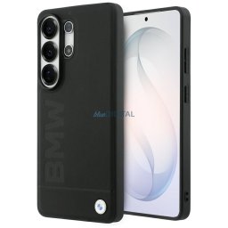 Case BMW Leather Hot Stamp MagSafe for Samsung Galaxy S26 Ultra black