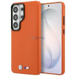 Case BMW M Metal Logo MagSafe for Samsung Galaxy S26 Ultra orange