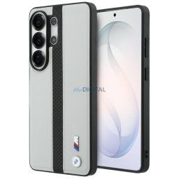 Case BMW Perforated Stripe Logo MagSafe for Samsung Galaxy S26 Ultra grey