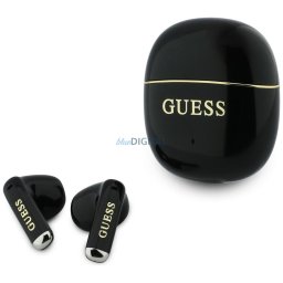 TWS ear-phone Glossy Gold Line Classic black