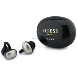 OWS ear-phone Guess Metalic Finish Electropated Parts Classic Logo black