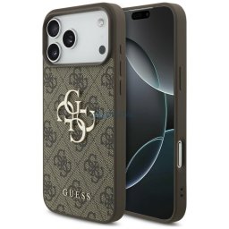 Case Guess 4G Big Logo for iPhone 18 Pro / iPhone 17 Pro Brown