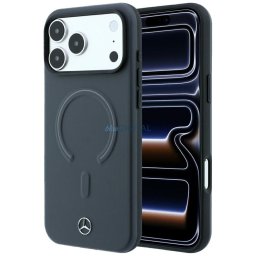 Case Mercedes Leather 3D MagSafe for iPhone 18 Pro Max / 17 Pro Max antracite