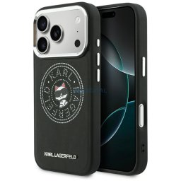 Case Karl Lagerfeld Point & Choupette Sketch MagSafe for iPhone 18 Pro Max / 17 Pro Max black