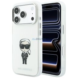 Case Karl Lagerfeld IML Ikonik Sketch Print MagSafe for iPhone 18 Pro Max / 17 Pro Max beige