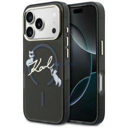 Karl Lagerfeld Script Logo Magsafe Case for iPhone 18 Pro Max/ 17 Pro Max Black