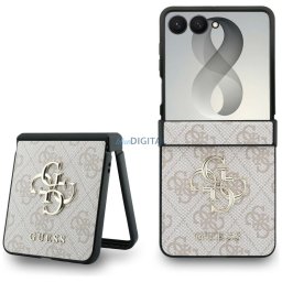 Guess Big 4G Logo Case for Samsung Galaxy Z Flip8 Pink