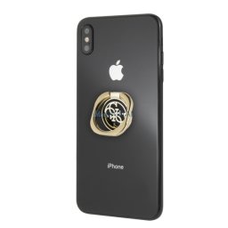 Guess Ring stand GURSEQGBK gold & black 4G
