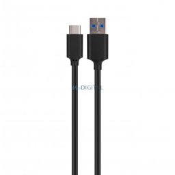 Xqisit cable USB-C 1m black 24293