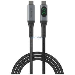 Cable USB4 4smarts DigitCord 240W 1.5m black
