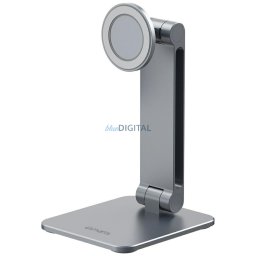 Magnetic holder for phone and tablet 4smarts ErgoPro Desk Stand - grey