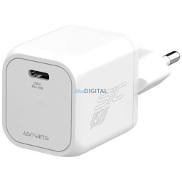 Wall charger 4smarts PDPlug SiC 45W USB-C white