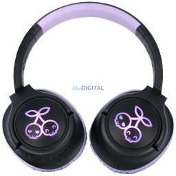 Wireless On-Ear Headphones OTL Kuromi LED Light Up