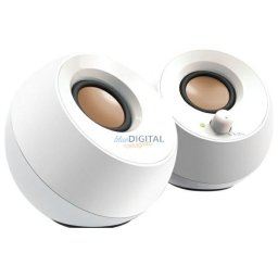 Creative Pebble 2.0 Computer Speakers White USB