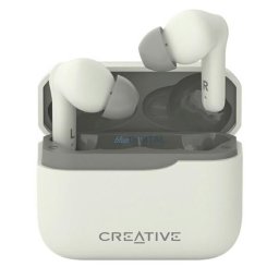 Creative Zen Air Plus Wireless Headphones creme Bluetooth 5.3 ANC