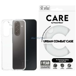 Case CARE by PanzerGlass Flagship Urban Combat for Samsung Galaxy M17 5G / A17 / A17 5G transparent