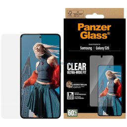 Tempered Glass PanzerGlass Ultra-Wide Fit EasyAligner for Samsung Galaxy S26