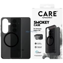 Case CARE by PanzerGlass Urban Explorer Smokey w. Black Qi for Samsung Galaxy S26 black