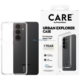 Case CARE by PanzerGlass Urban Explorer Transparent for Samsung Galaxy S26 Plus przezroczysty