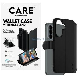 Case CARE by PanzerGlass Feature Wallet Kickstand for Samsung Galaxy A37 5G black