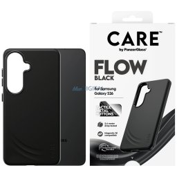 Case CARE by PanzerGlass Flow Black QI for Samsung Galaxy S26 black
