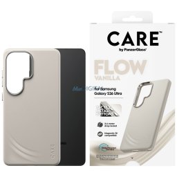 Case CARE by PanzerGlass Flow Vanilla Qi for Samsung Galaxy S26 Vanilla