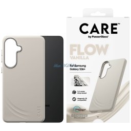 Case CARE by PanzerGlass Flow Vanilla Qi for Samsung Galaxy S26 Plus vanilla