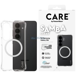 Case CARE by PanzerGlass Samba Transparent Qi for Samsung Galaxy S26 transparent