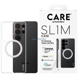 Case CARE by PanzerGlass SL1M for Samsung Galaxy S26 Ultra transparent