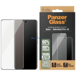 Szkło hartowane PanzerGlass Ultra-Wide Fit do Xiaomi Redmi Note 15 Pro+ 5G