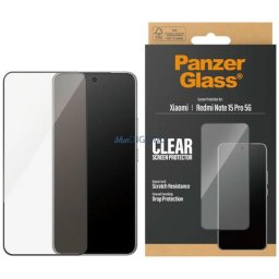 Szkło hartowane PanzerGlass Ultra-Wide Fit do Xiaomi Redmi Note 15 Pro 5G